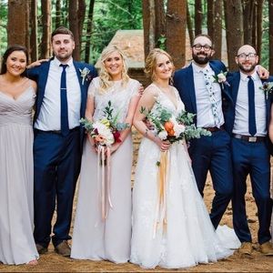 Hailey Page Bridesmaid/Wedding guest halter dress